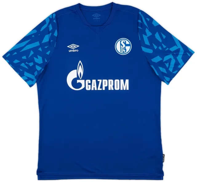 adidas 2019-20 Schalke Home Shirt - 9/10 - (XL)