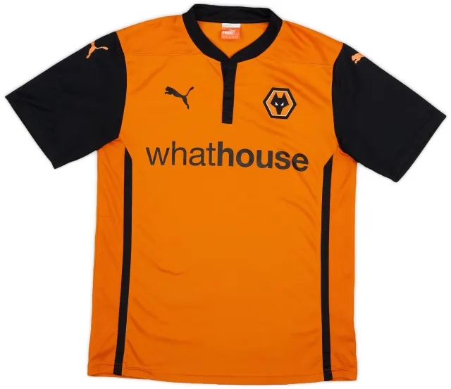 Puma 2014-15 Wolves Home Shirt - 8/10 - (M)