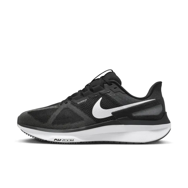 Nike Structure 25 Men's Road Running Shoes (Extra Wide) - Black - Recycled Content Minimum