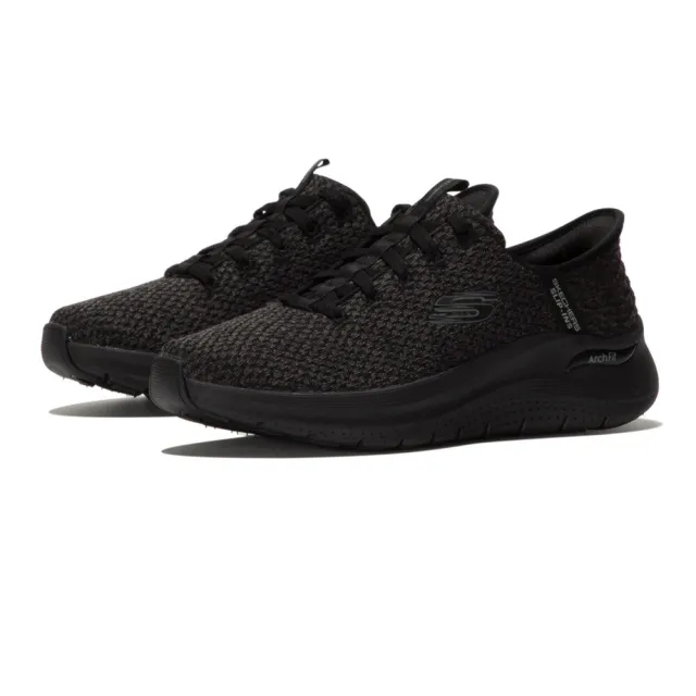 Skechers Arch Fit 2.0 Look Ahead Trainers, Black