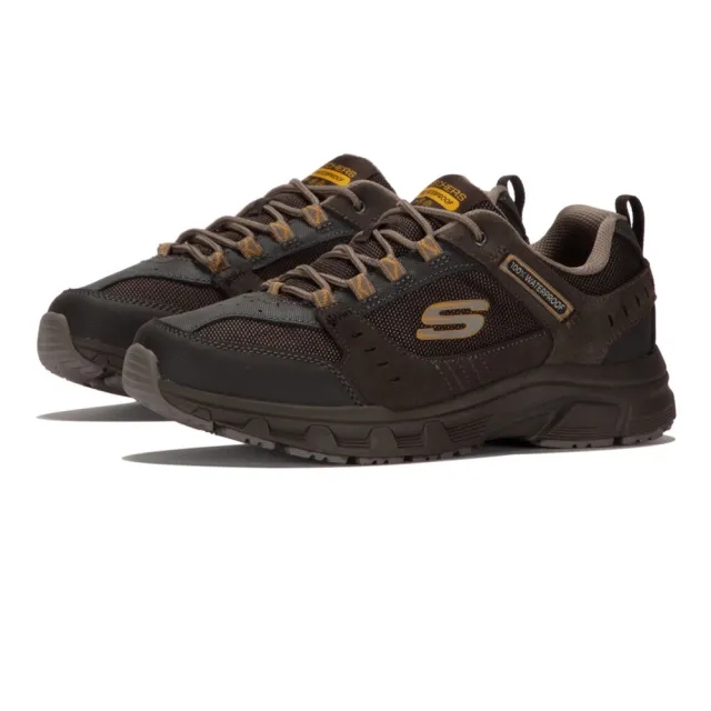 Skechers Oak Canyon Rydell Waterproof Leather Trainers