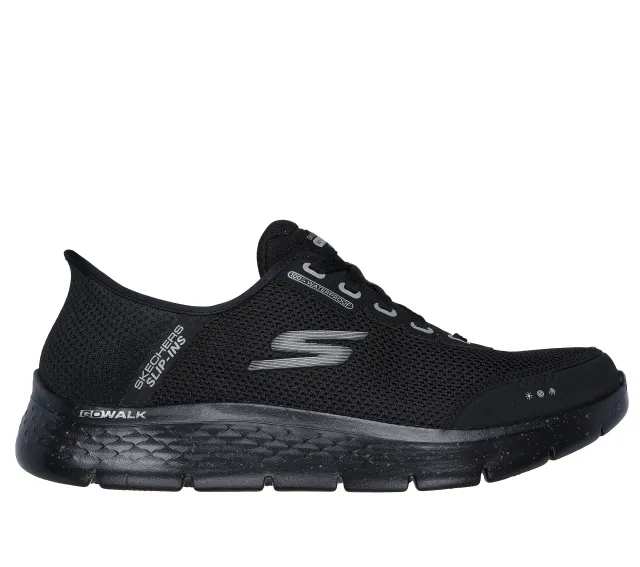 Skechers Men's Slip-ins: GO WALK Flex - Waterproof Sneaker in Black
