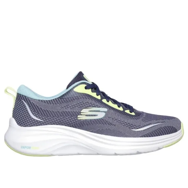 Skechers Circular Knit Lace-Up W Air-Cooled Runners Womens - Blue