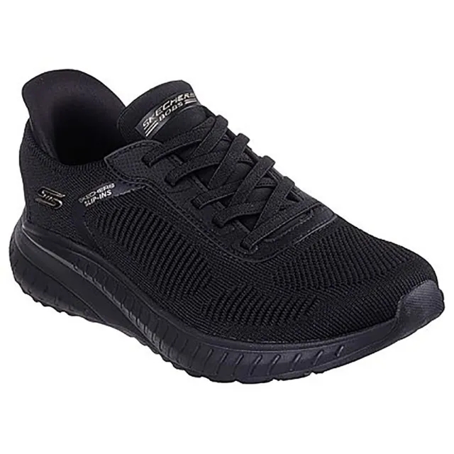 Skechers Women's Slip-ins: BOBS Sport Squad Chaos Sneaker in Black