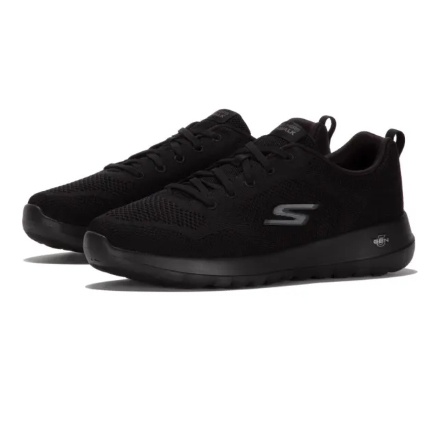 Skechers Women's GO WALK Joy - Violet Sneaker in Black