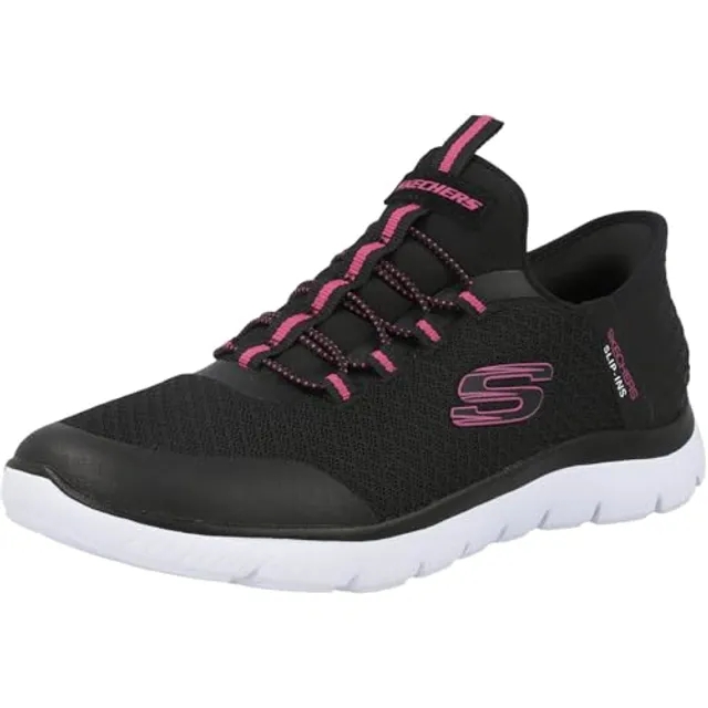 Skechers Girls Slip-ins: Summits Sneaker in Black