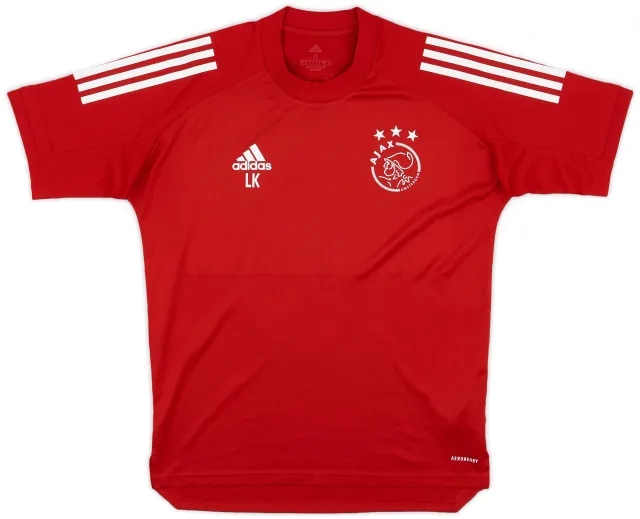 2019-20 Ajax Staff Issue adidas Training Shirt LK - 10/10 - (S)