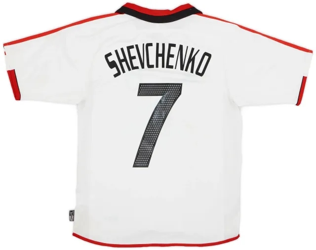 adidas 2003-04 AC Milan Away Shirt Shevchenko #7 - 4/10 - (S)
