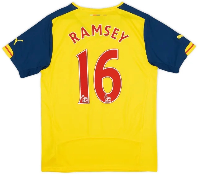 Puma 2014-15 Arsenal Away Shirt Ramsey #16 (S)
