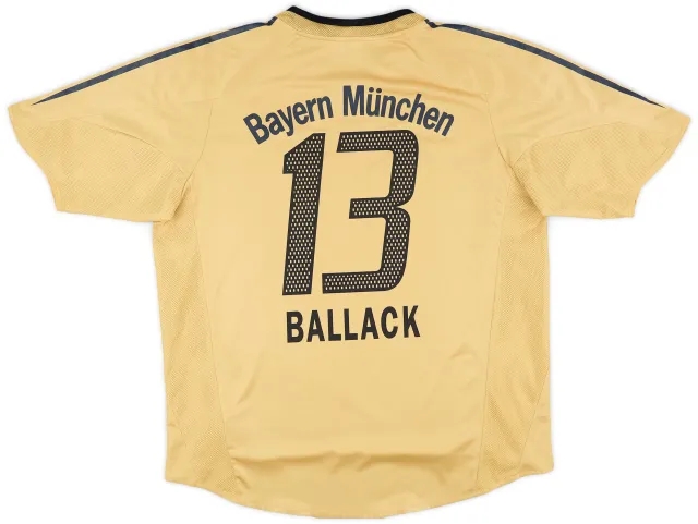 adidas 2004-05 Bayern Munich Away Shirt Ballack #13 - 8/10 - (XL)