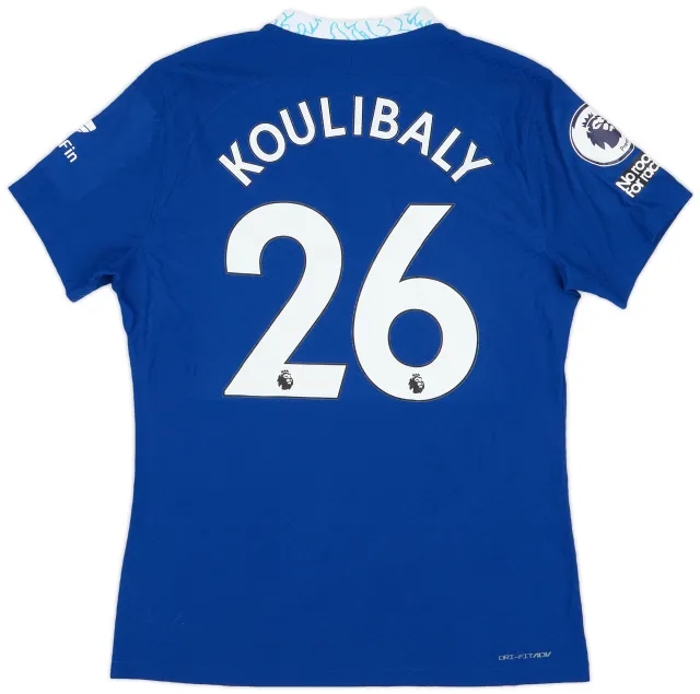 Nike 2022-23 Chelsea Match Issue Home Shirt Koulibaly #26