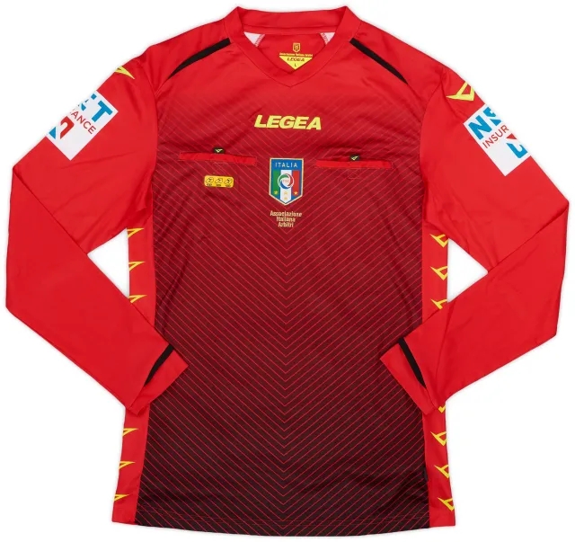 2014-15 Italy Legea Referee L/S Shirt - 9/10 - (L)