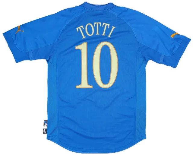 Puma 2004-06 Italy Home Shirt Totti #10 - 6/10 - (L)