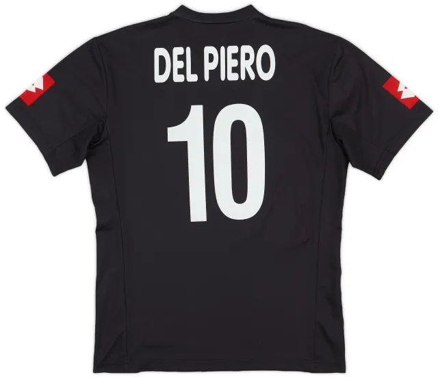 Lotto 2001-02 Juventus CL Home Shirt Del Piero #10 - 8/10 - (XL)