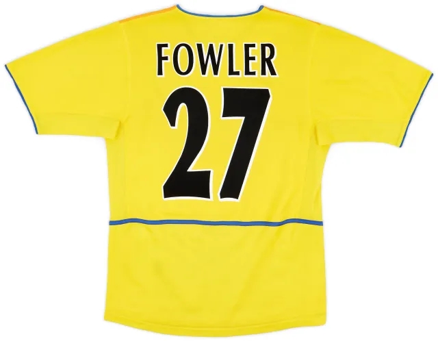 Nike 2002-03 Leeds United Away Shirt Fowler #27 - 7/10 - (S)