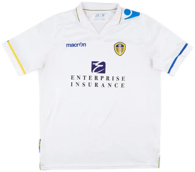Macron 2011-12 Leeds United Home Shirt - 8/10 - (XXL)