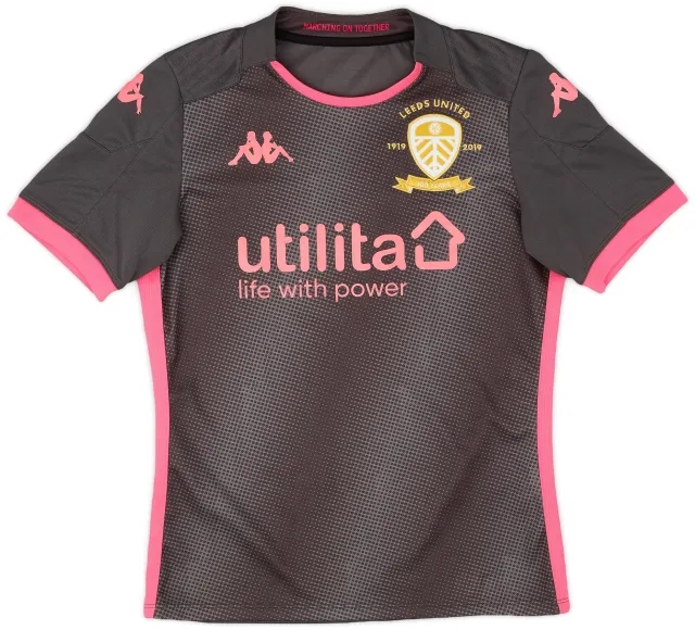 Kappa 2019-20 Leeds United Away Shirt - 7/10 - (XL.Boys)