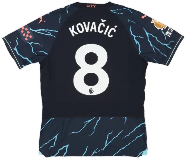 Puma 2023-24 Manchester City Match Issue Third Shirt Kovačić #8