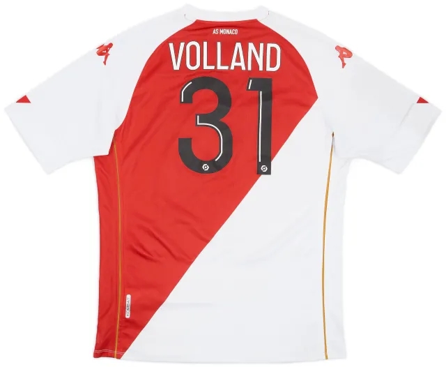 Kappa 2020-21 Monaco Home Shirt Volland #31 - 6/10 - (L)