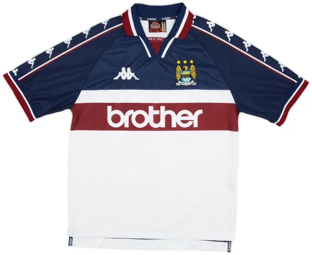 Kappa 1997-98 Manchester City Away Shirt - 8/10 - (S)