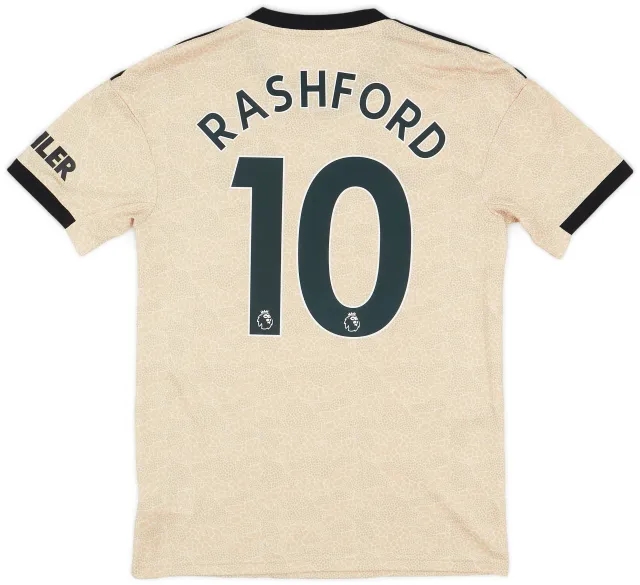 adidas 2019-20 Manchester United Away Shirt Rashford #10 - 10/10 - (S)