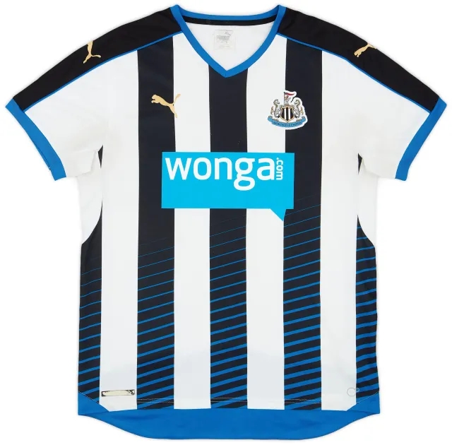 Puma 2015-16 Newcastle Home Shirt - 6/10 - (L)