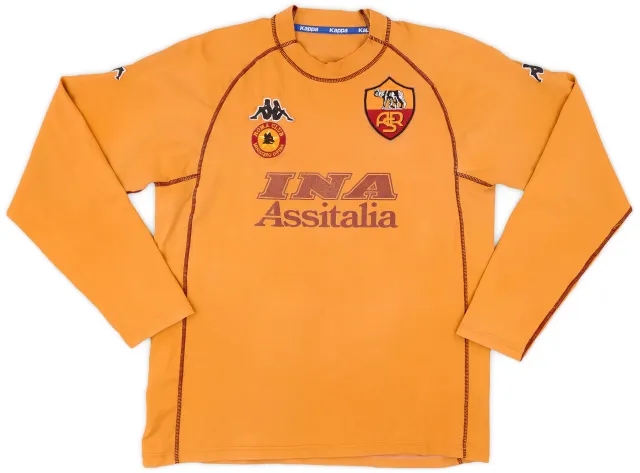 Kappa 2000-01 Roma GK Shirt - 5/10 - (L)