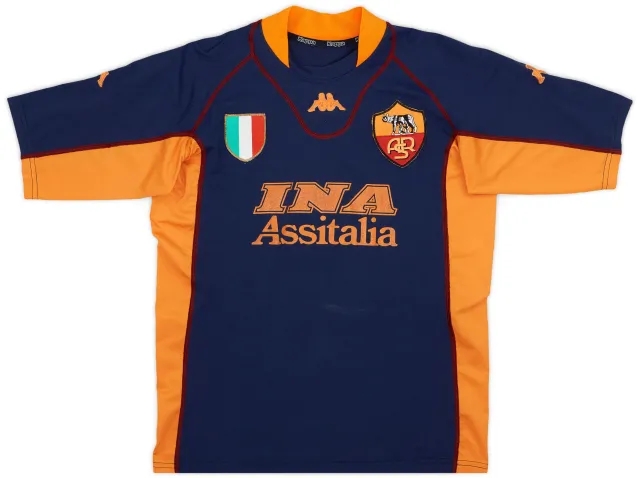 Kappa 2001-02 Roma Third Shirt - 6/10 - (XL)