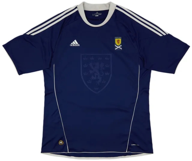 adidas 2010-11 Scotland Home Shirt - 6/10 - (XXL)