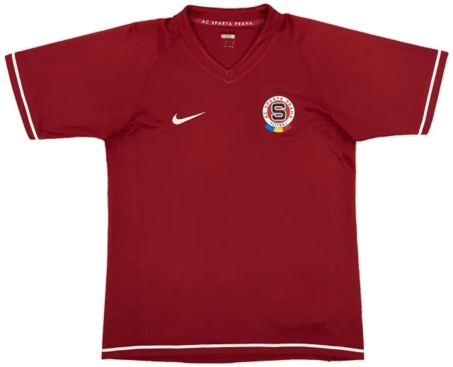 Nike 2008-09 Sparta Prague Home Shirt - 7/10 - (S)