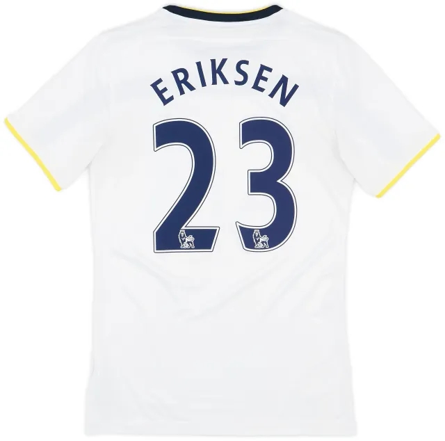 Under Armour 2014-15 Tottenham Home Shirt Eriksen #23 - 8/10 - (S)