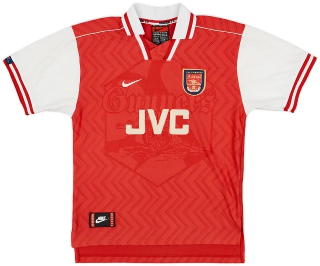 Nike 1996-98 Arsenal Home Shirt Adams #6 - 8/10 - (M)