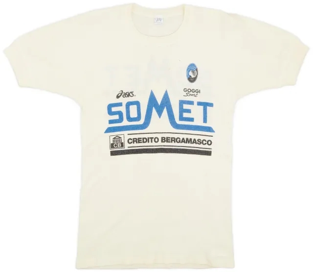 1995-96 Atalanta Asics Cotton Tee - 8/10 - (L)