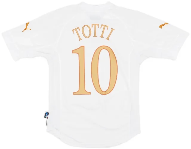 Puma 2004-06 Italy Away Shirt Totti #10 - 8/10 - (S)