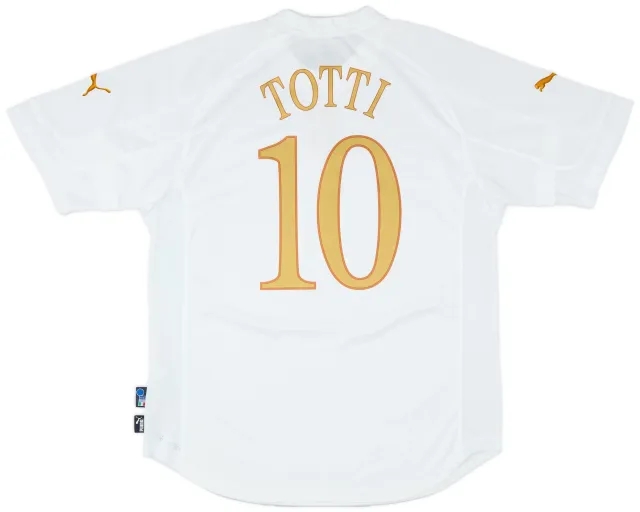 Puma 2004-06 Italy Away Shirt Totti #10 - 8/10 - (XL)