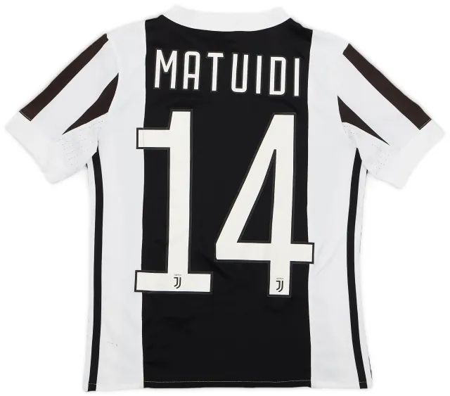 adidas 2017-18 Juventus Home Shirt Matuidi #14 - 6/10 - (S.Boys)
