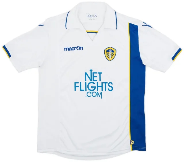 Macron 2009-10 Leeds United Home Shirt - 5/10 - (S)