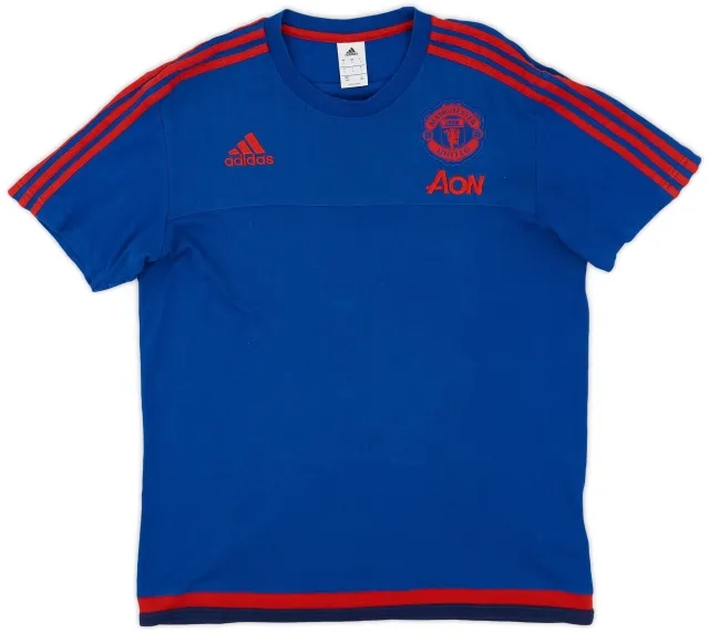 2015-16 Manchester United adidas Training Shirt - 7/10 - (L)