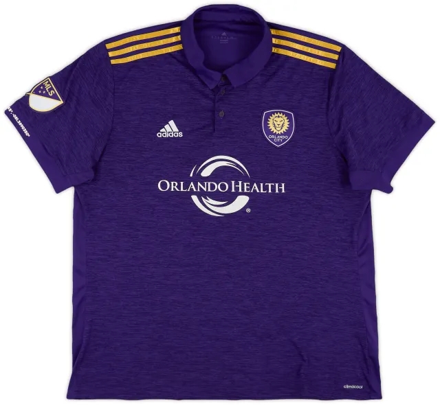 2017 Orlando City adidas Home Shirt - 7/10 - (XXL)