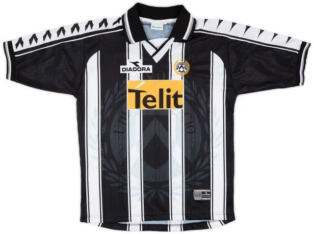 Diadora 1999-00 Udinese Home Shirt Muzzi #20 - 9/10 - (XL)