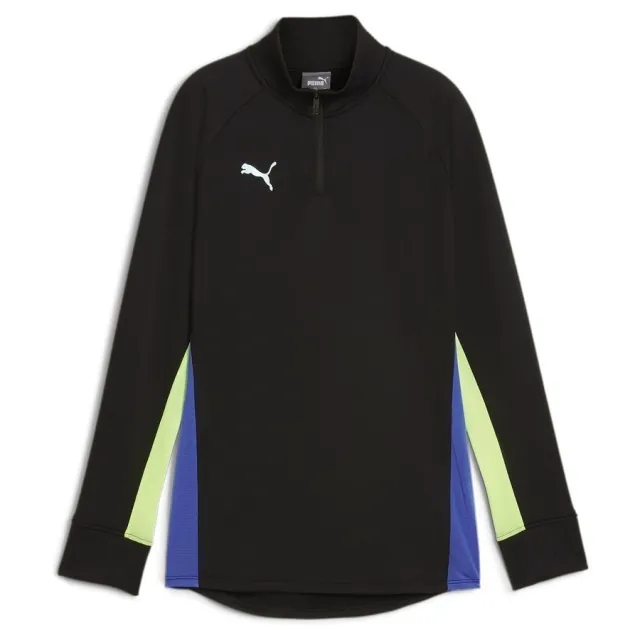 Individualblaze 1/4 Zip Top Puma Black-Fizzy Apple - ['Black']