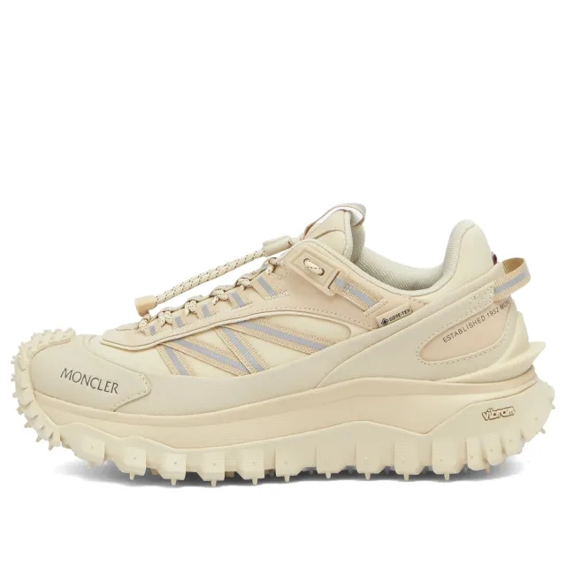Moncler Women's Trailgrip Gore-Tex Low Top Sneakers Beige