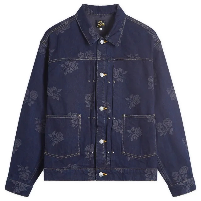 Needles Women's Rose Jean Jacket Indigo