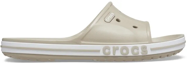 Crocs | Unisex | Bayaband | Slides | Cobblestone | W6/M5