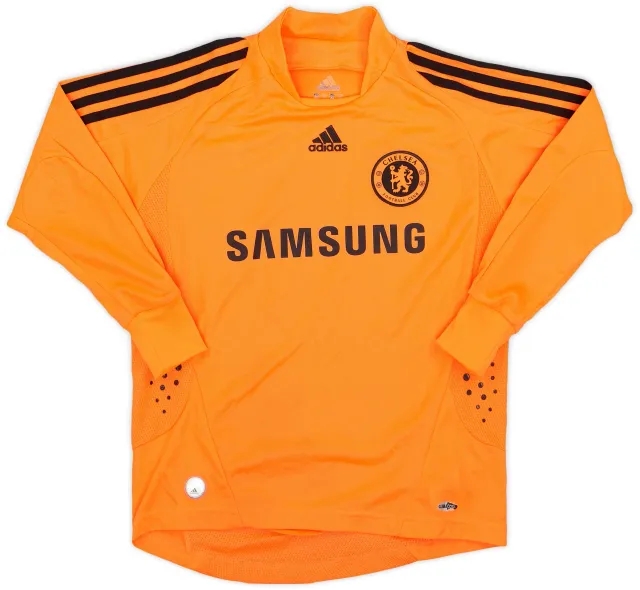 adidas 2008-09 Chelsea GK Shirt - 7/10 - (S.Boys)