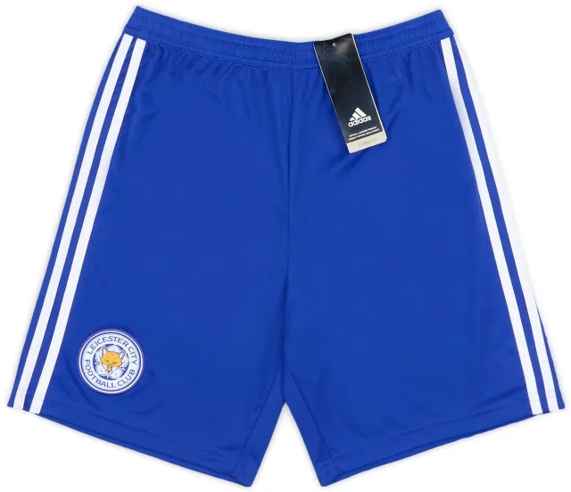adidas 2018-19 Leicester Home Shorts (XS.Kids)