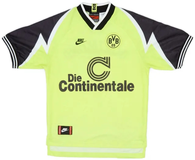 Nike 1995-96 Borussia Dortmund Home Shirt - 8/10 - (S)