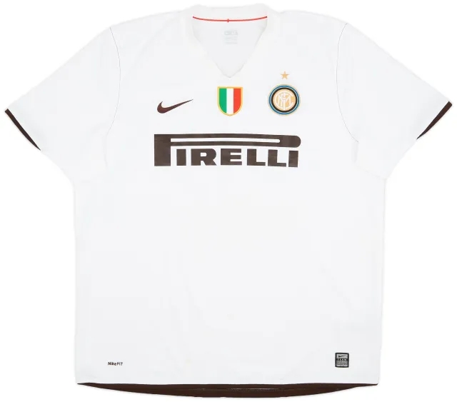 Nike 2008-09 Inter Milan Away Shirt - 7/10 - (XXL)