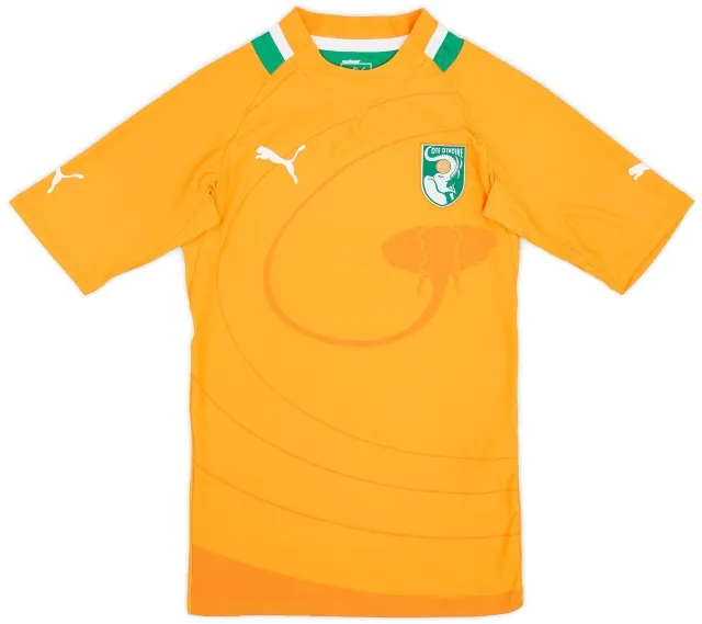 Puma 2011-13 Ivory Coast Home Shirt - 8/10 - (M)