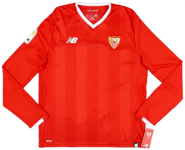 NewBalance 2017-18 Sevilla Away L/S Shirt (M)